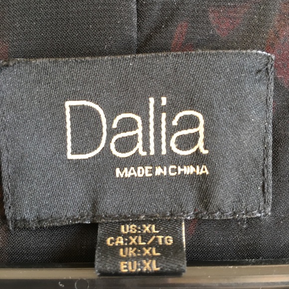 SOLD Dalia floral print bomber jacket - Picture 6 of 7